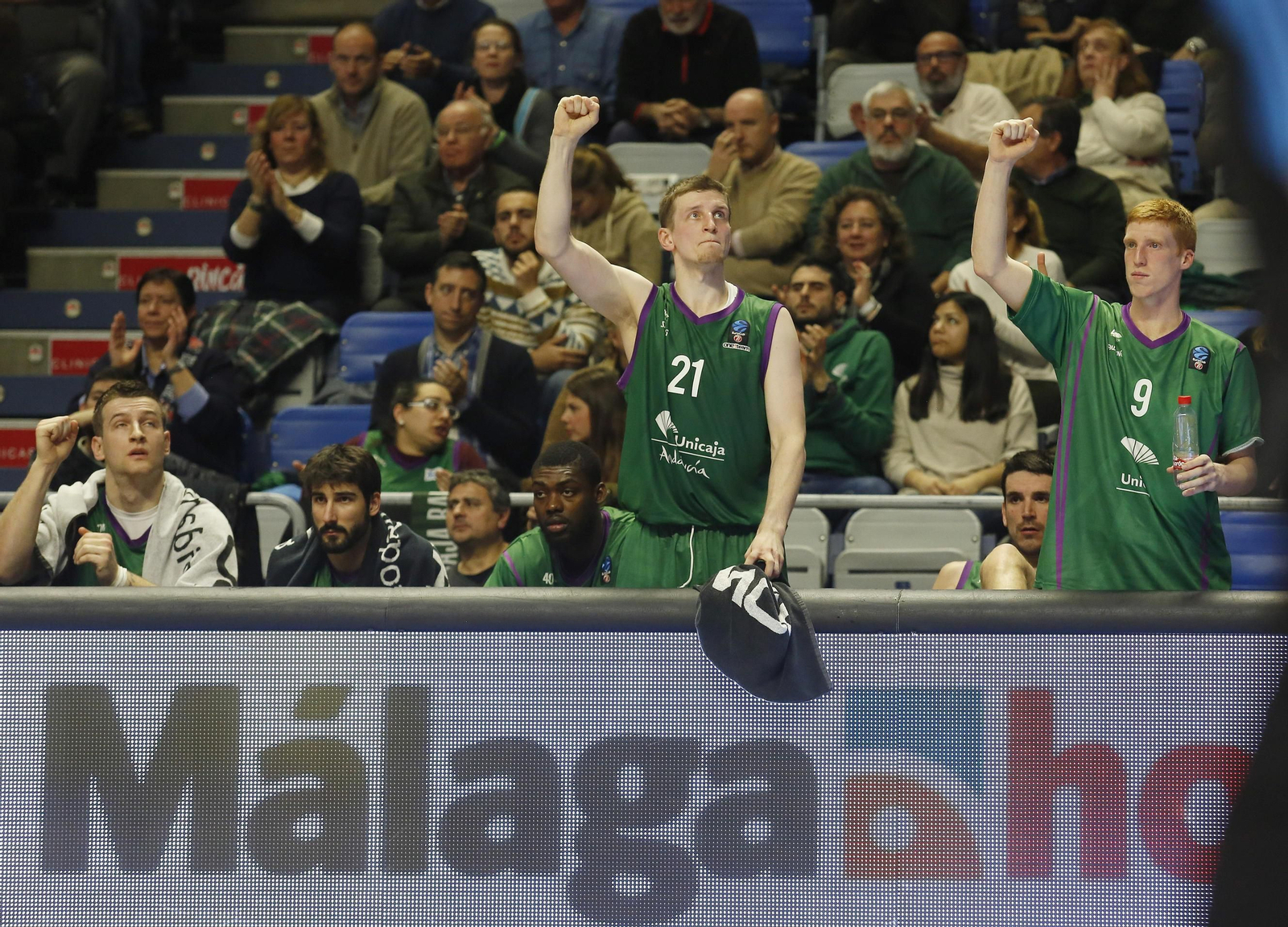 Los cinco años de Adam Waczynski en el Unicaja, en fotos