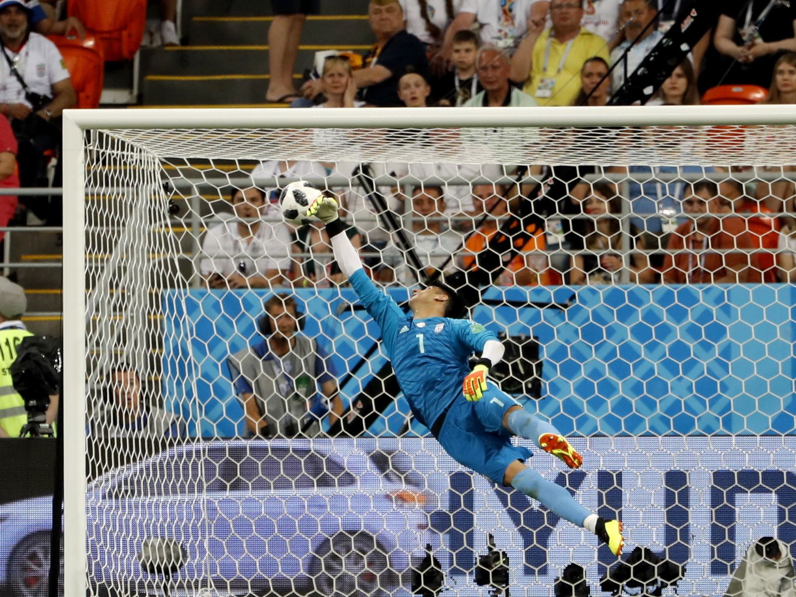 Las imágenes del Irán-Portugal