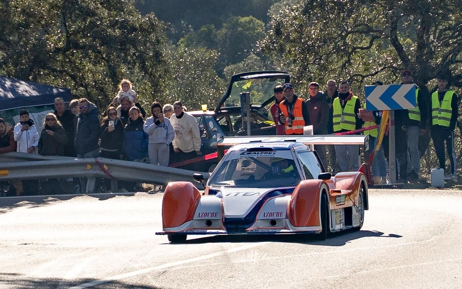 El espectacular arranque de la Subida a Trassierra, en imágenes