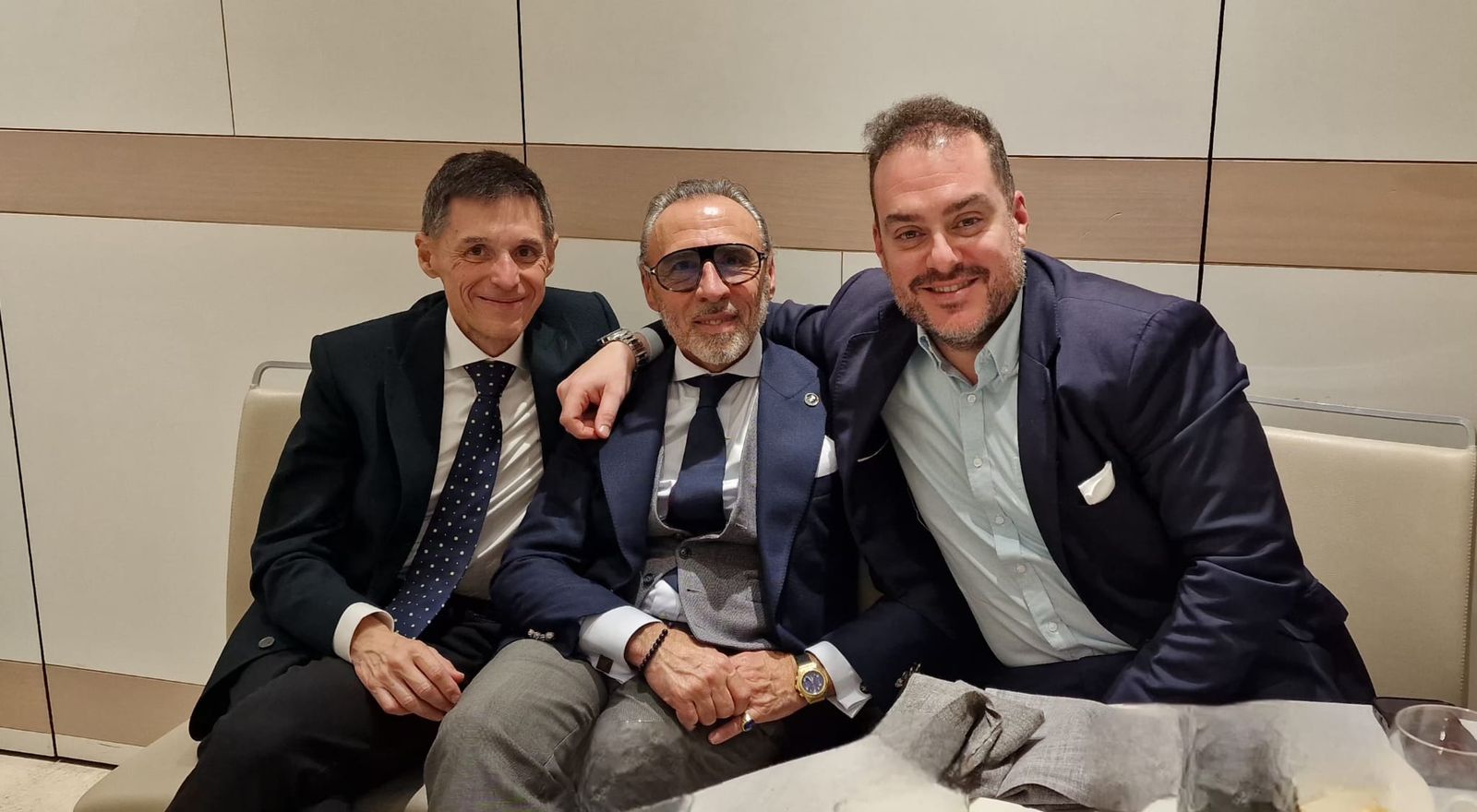 De izquierda a derecha, Fernando de la Portilla (Melchor), Jesús García (Gaspar) y Fede Quintero (Baltasar).