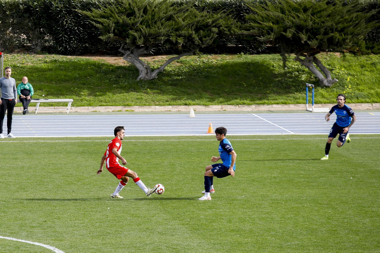 Imágenes del partido entre Almeria B contra Villanovense de segunda RFEF