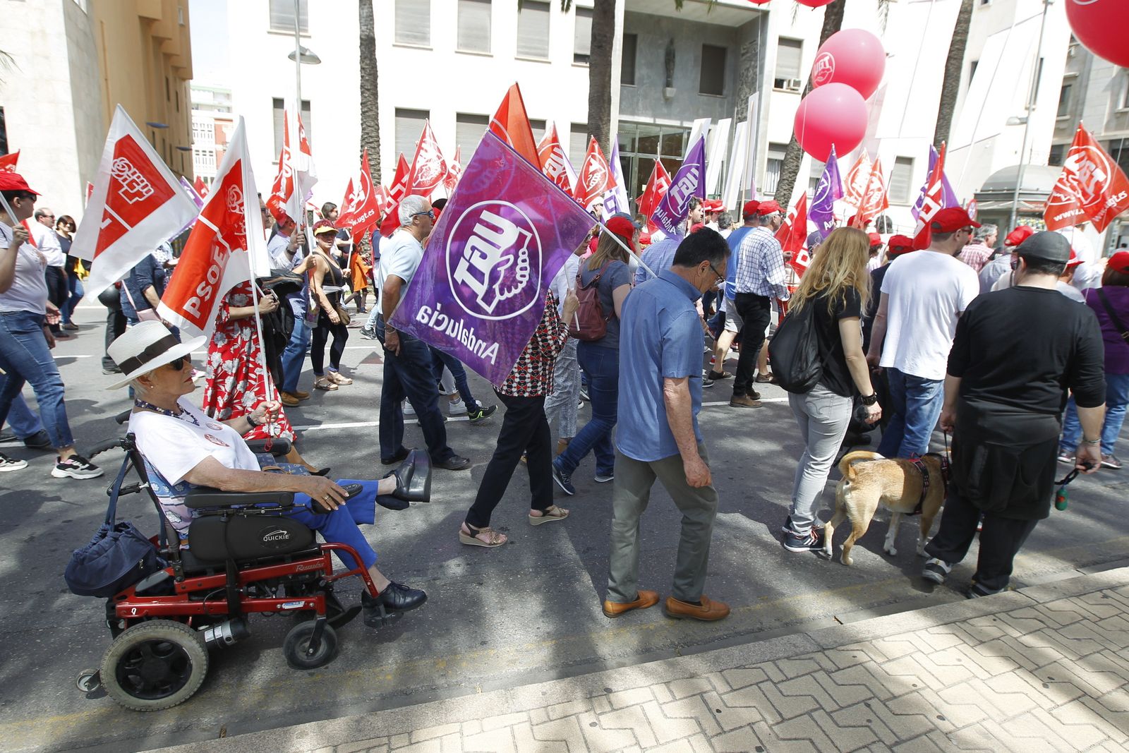 Fotogalería Manifestación del Primero de Mayo. Día Internacional de los Trabajadores. Almería