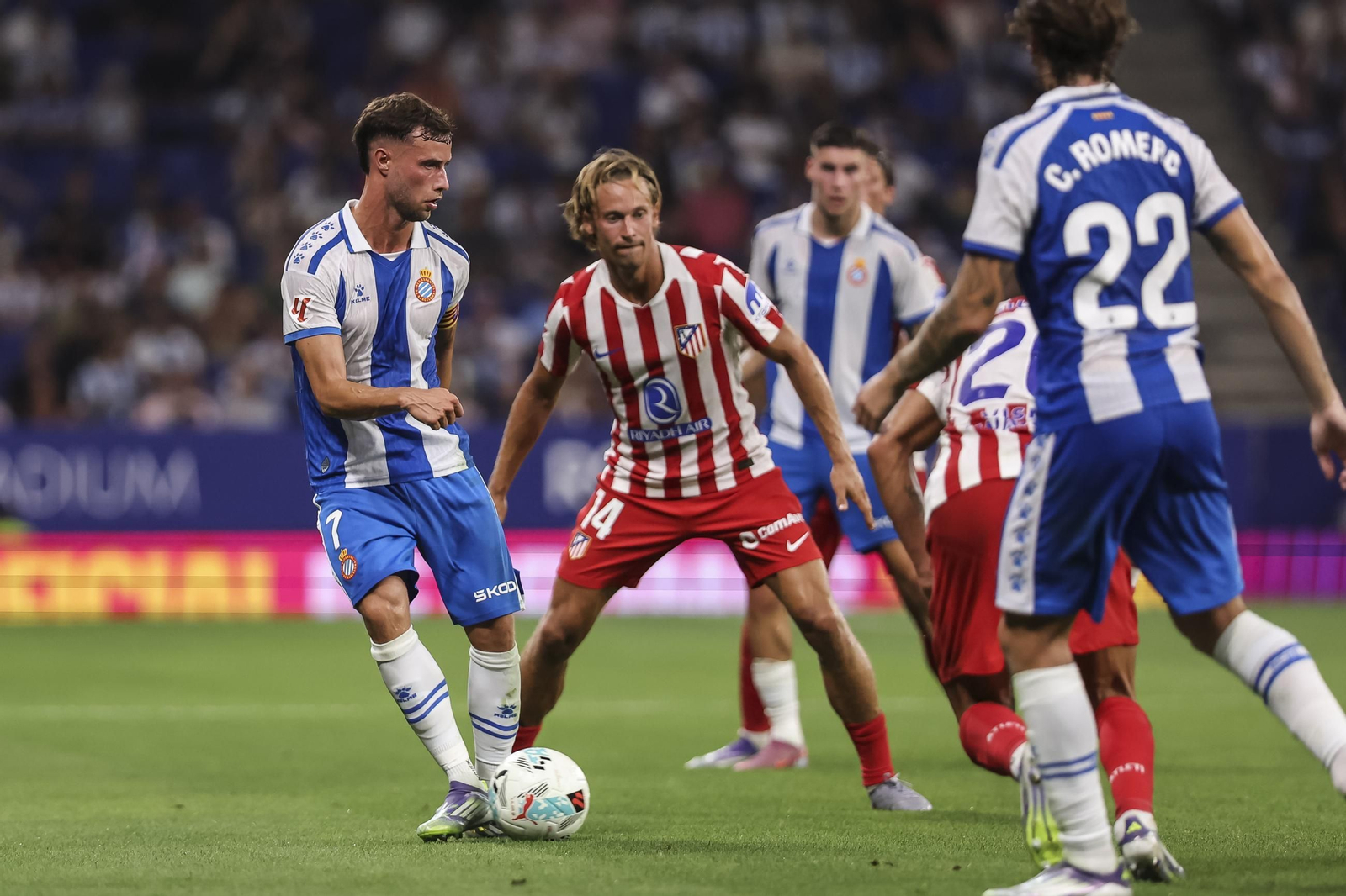 Las fotos del Espanyol - Atlético de Madrid