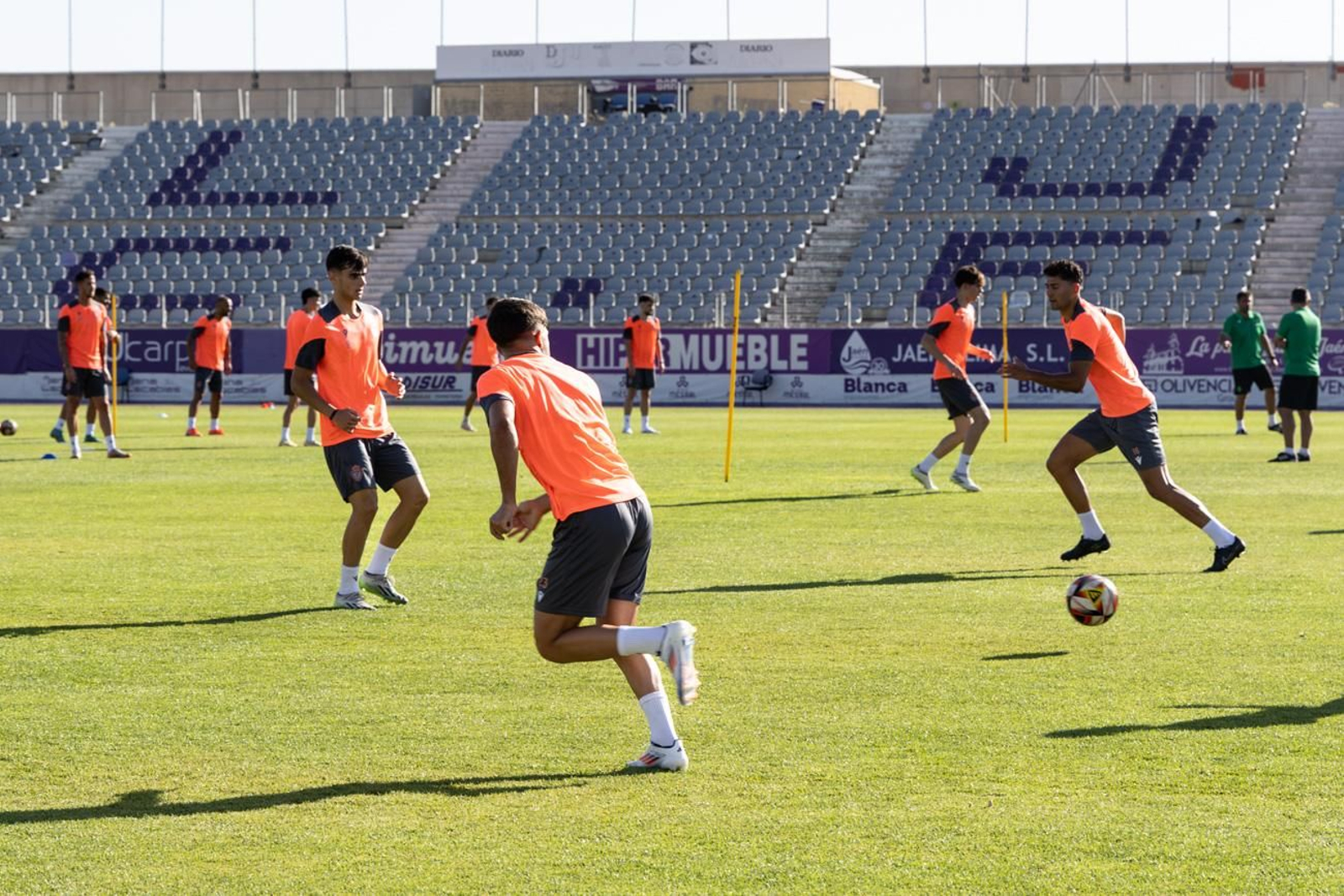 Primer día de curso del Real Jaén, en imágenes