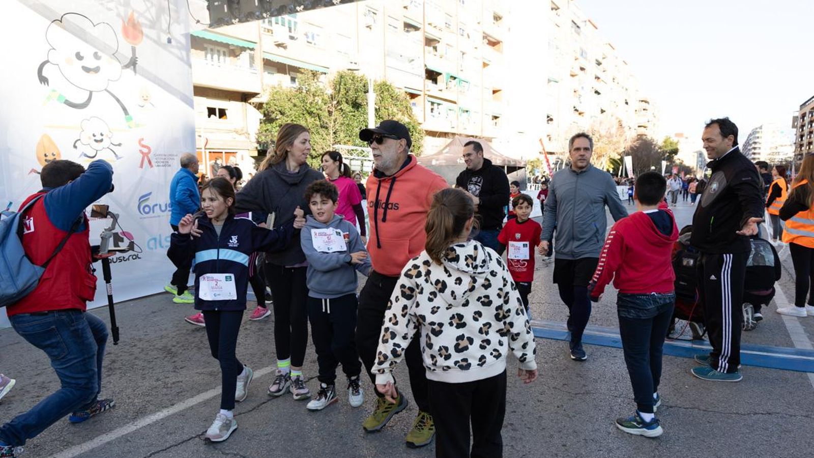En imágenes: Los niños y niñas de los colegios de Jaén, protagonistas de la San Antón Escolar