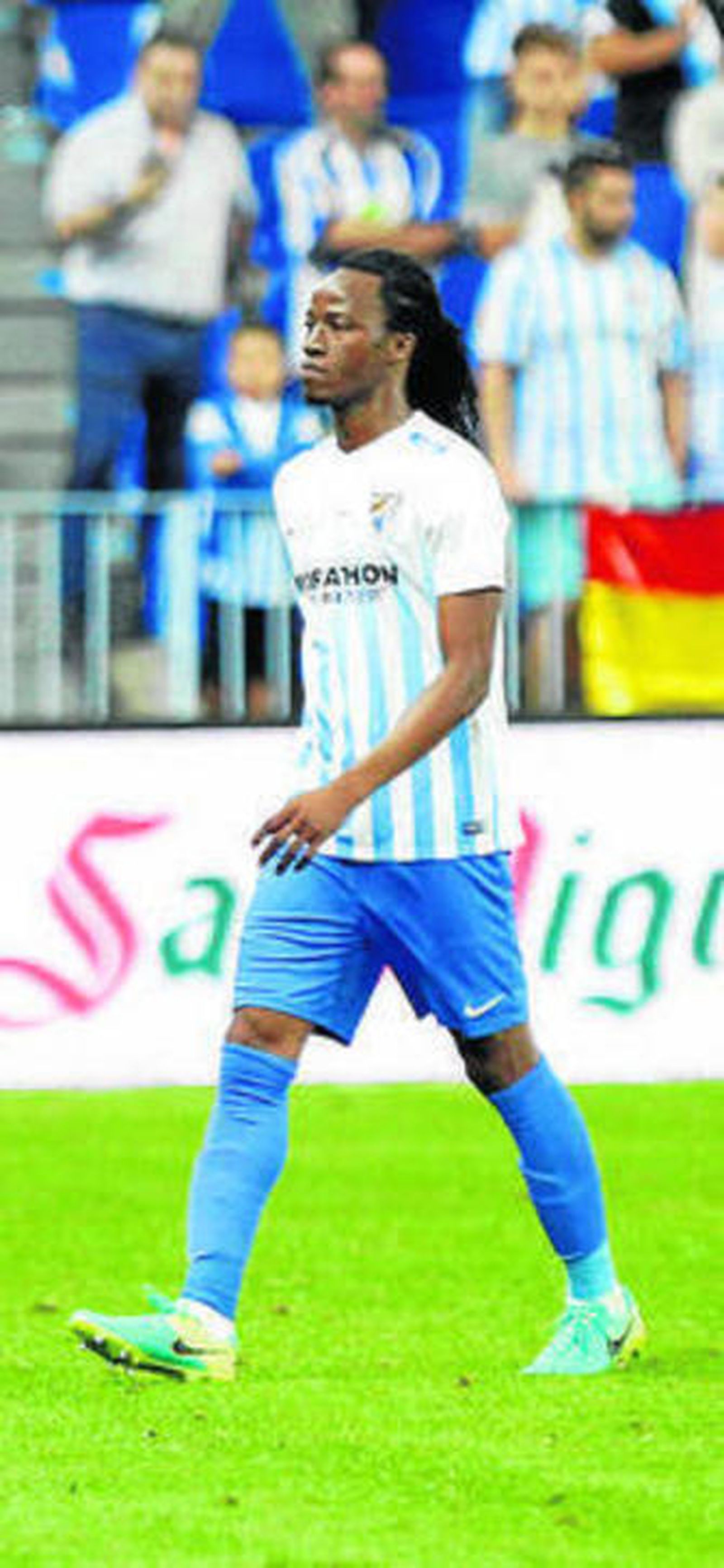 Koné, tras su reciente expulsión.