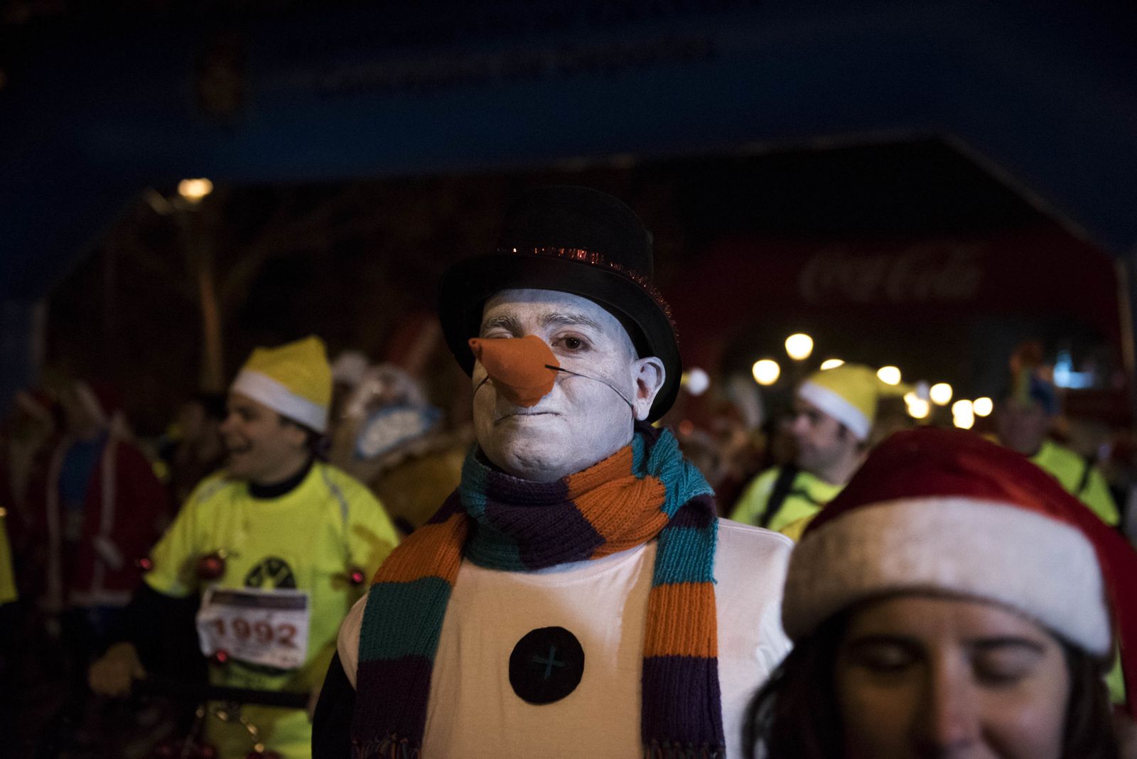 La carrera nocturna de Navidad, en imágenes