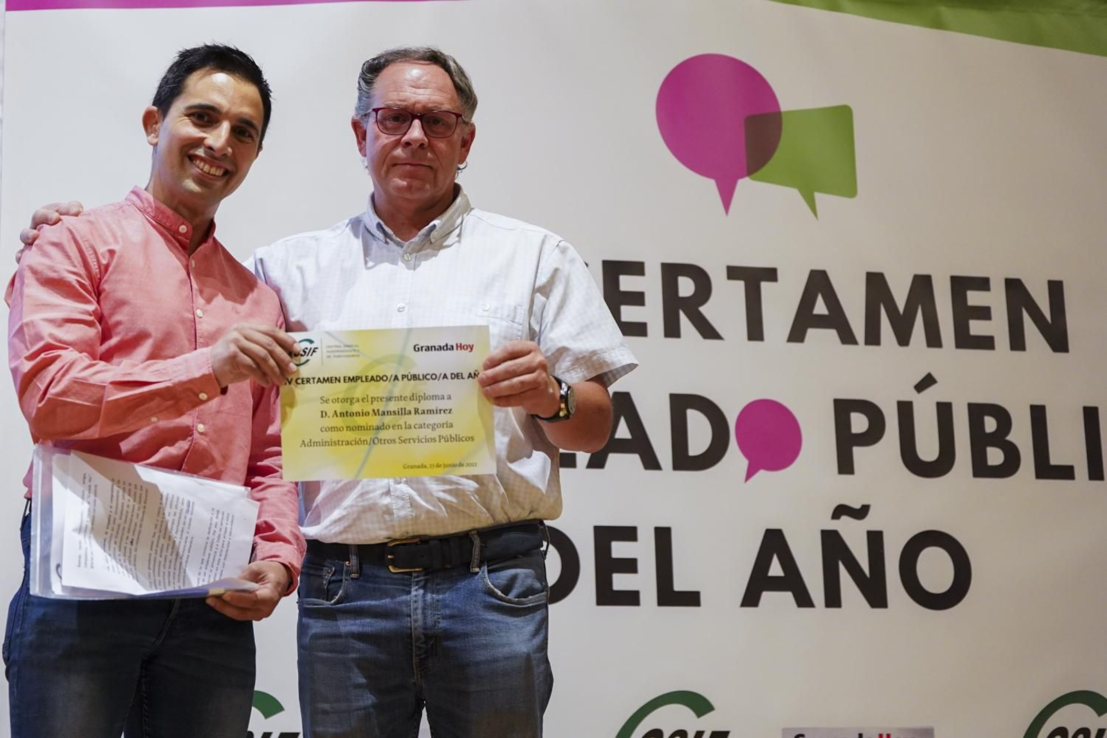 IV Certamen del Empleado Público del año