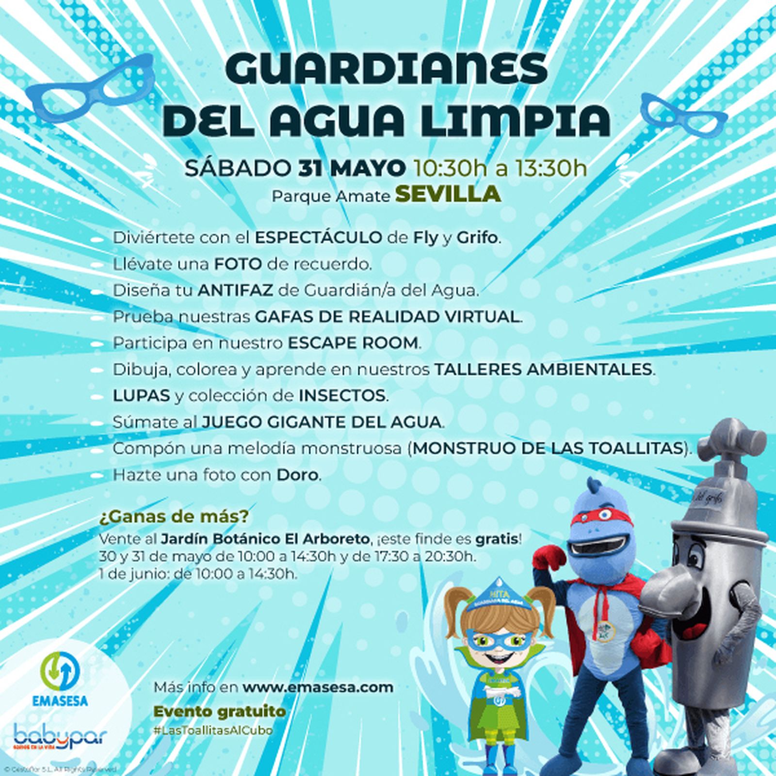 Guardianes del agua limpia.