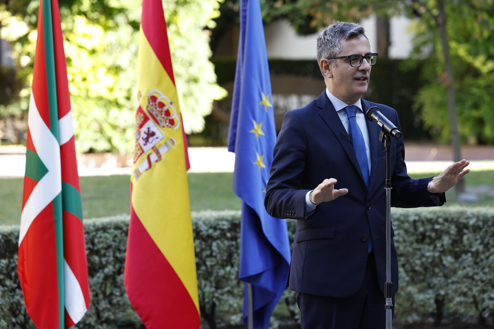 El ministro de la Presidencia y de Justicia, Félix Bolaños.