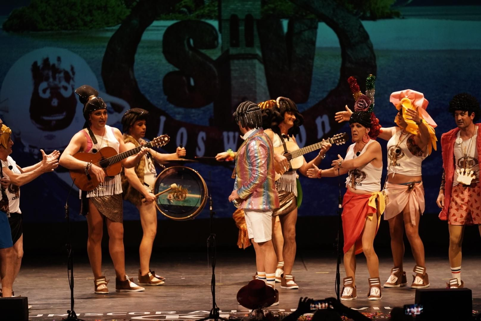 Las fotos de la cuarta sesión de preliminares del Concurso del Carnaval de Córdoba.