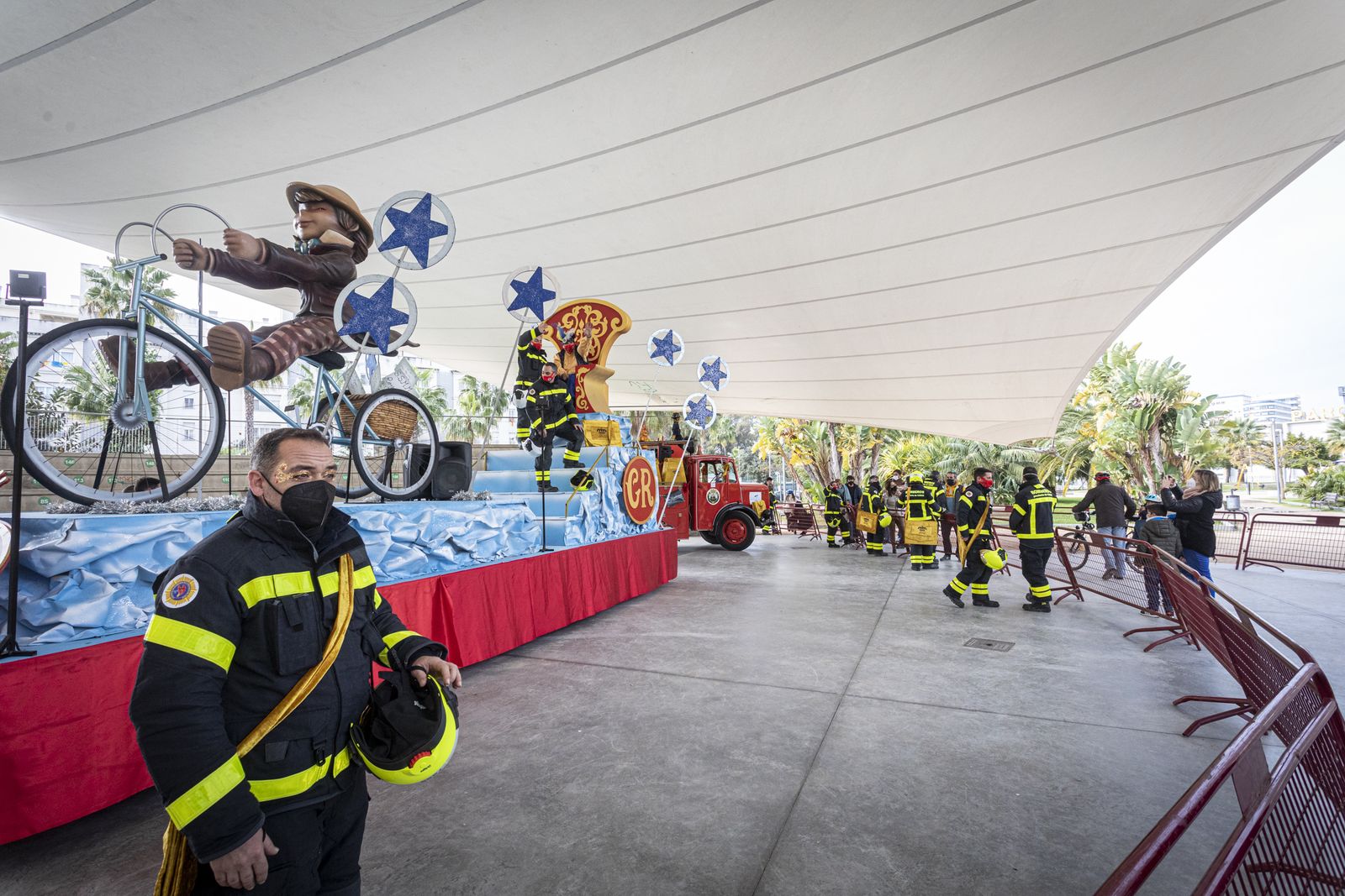 Imágenes de los Reyes Magos en Cádiz