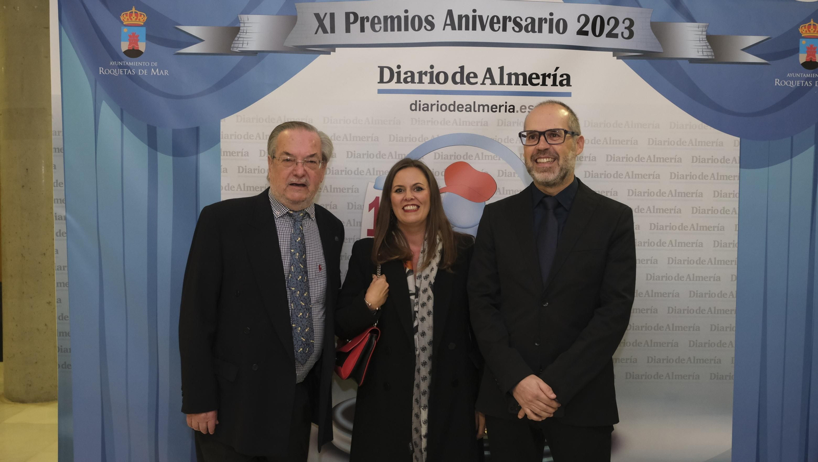 Imágenes de la Gala Aniversario de Diario de Almería, en Roquetas