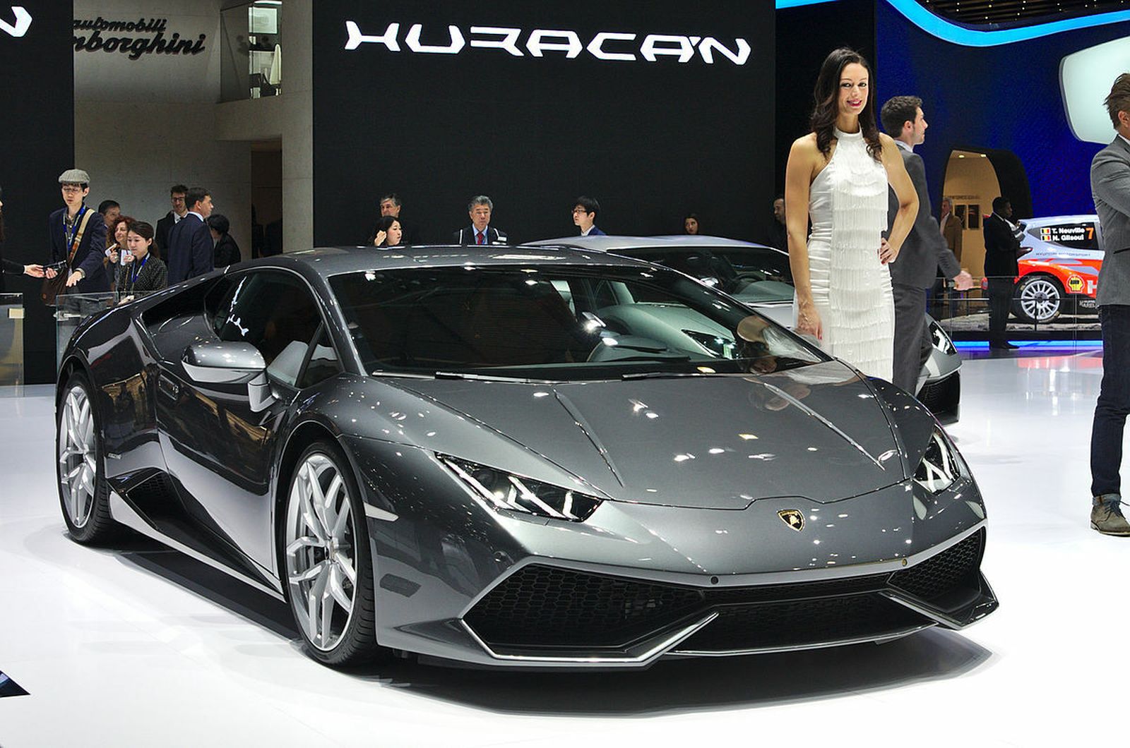 Imagen de archivo de un Lamborghini Huracan.