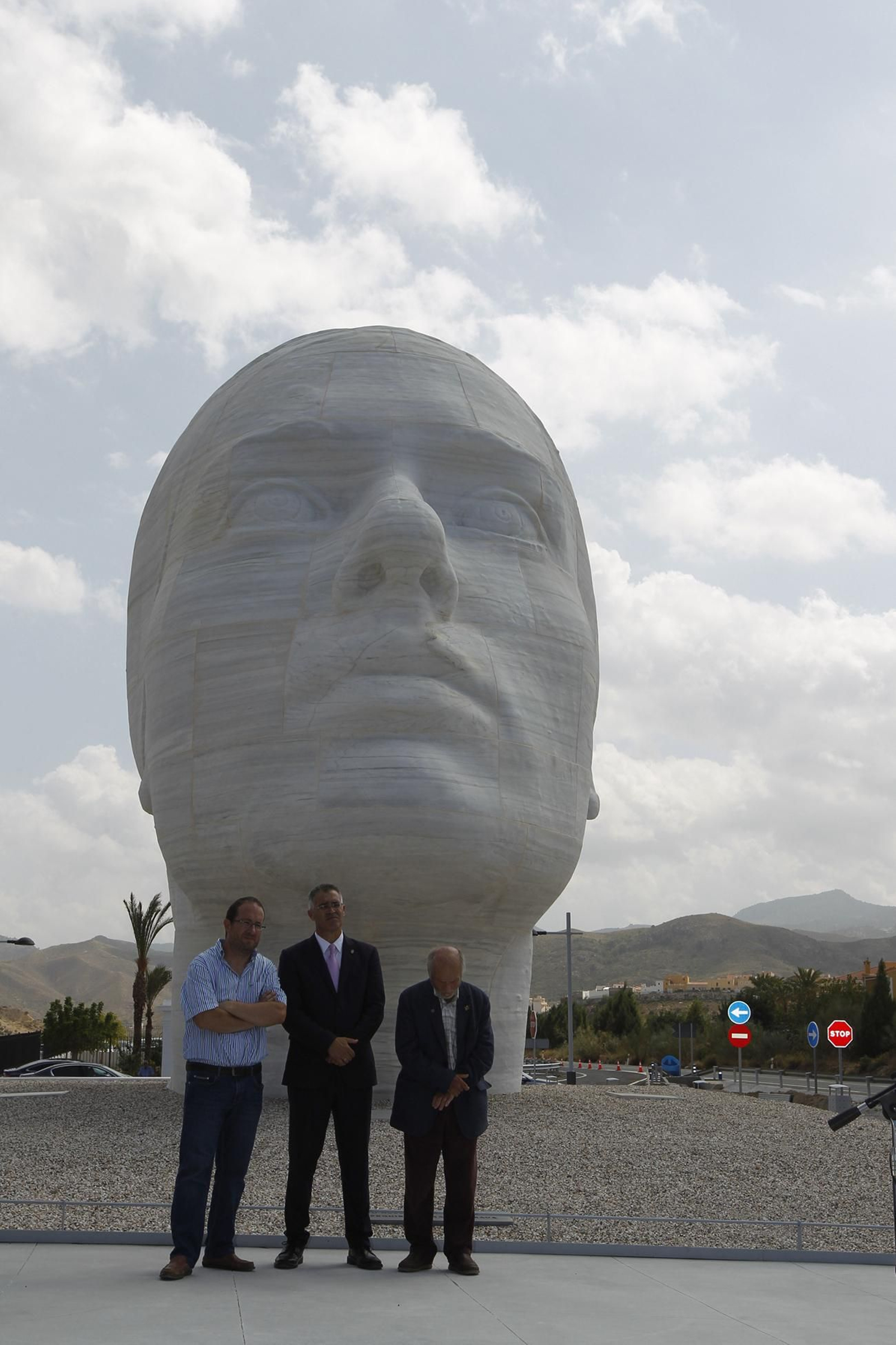 Inauguración escultura 'La Mujer del Almanzora'. Olula del Río