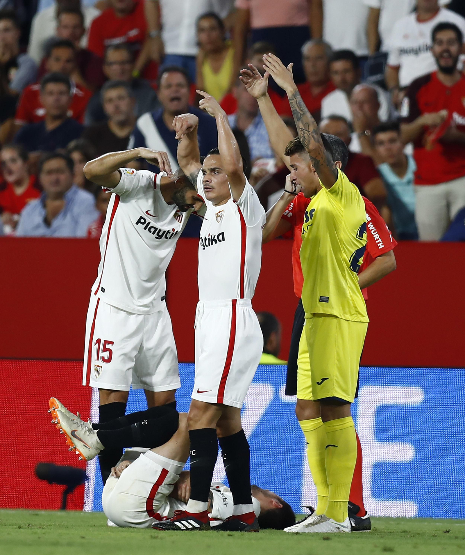 Las imágenes del Sevilla-Villarreal