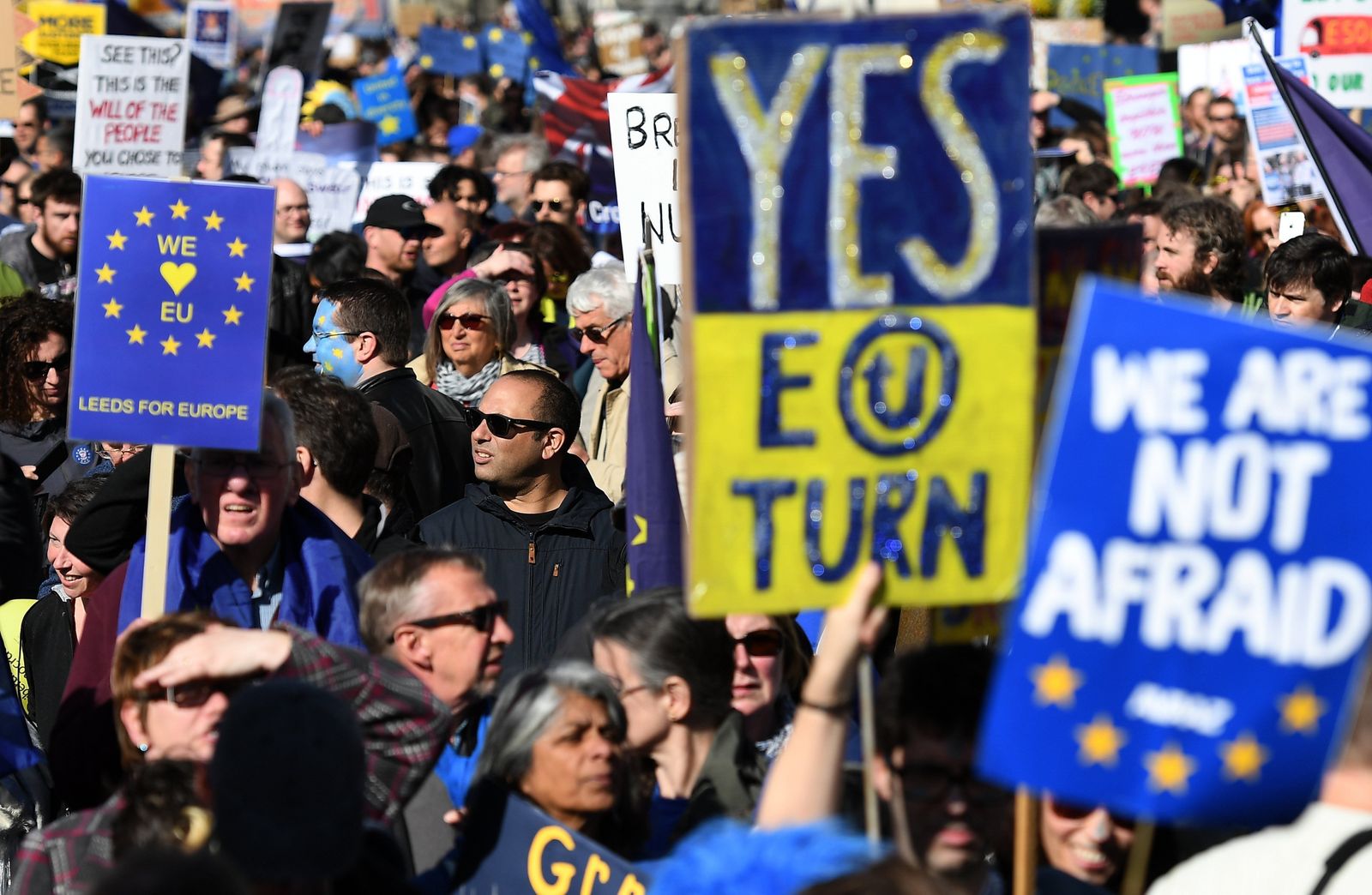 Marcha en Londres contra el 'Brexit'