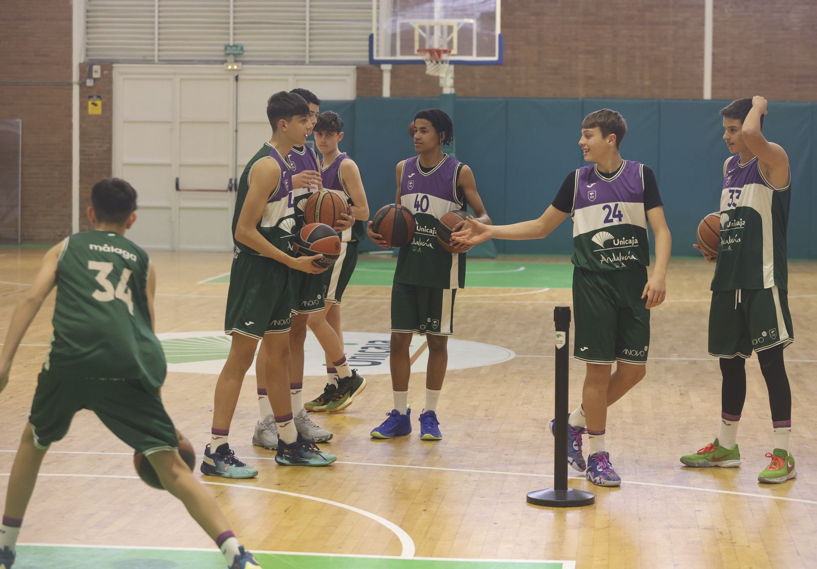 El Unicaja infantil se prepara para la Minicopa