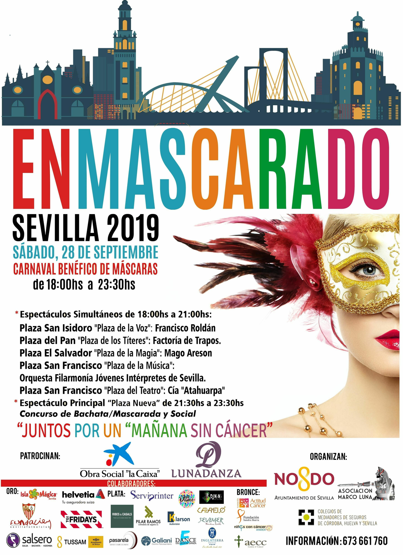 Cartel de Enmascarado 2019.