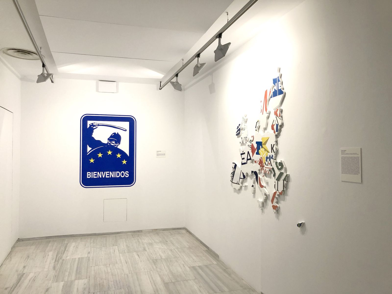 Algunas de las piezas que pueden verse en la Madraza.