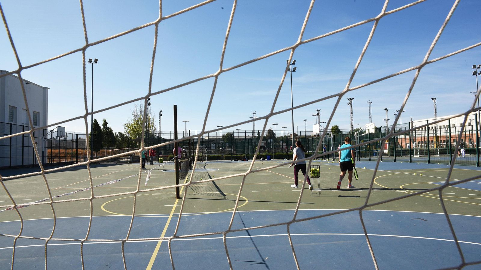 Las instalaciones al aire libre, las primeras en abrir