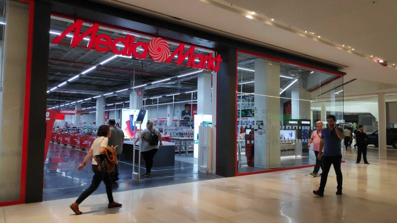 El local de Mediamarkt en el centro comercial Lagoh