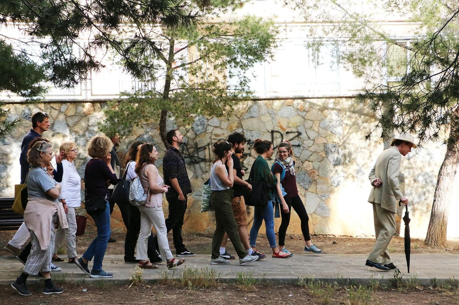 Una imagen de la celebración de 'El paseo de Robert Walser'.