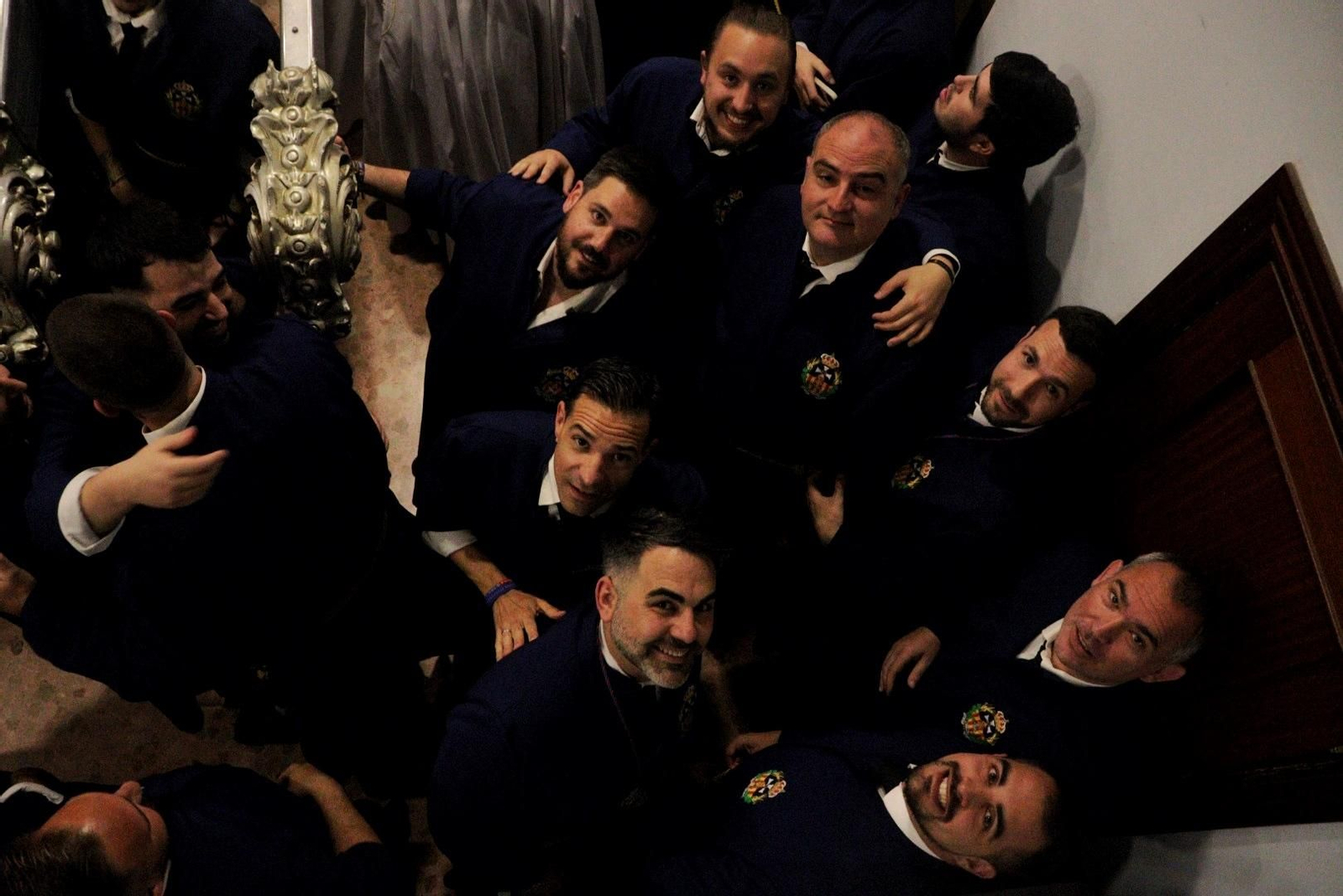 La Sagrada Cena en su procesión de este Jueves Santo en Málaga, en fotos