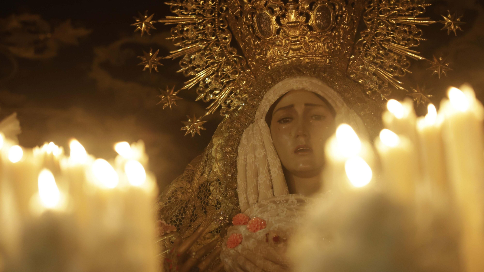 La Magna Mariana de Algeciras por el Parque María Cristina, en imágenes