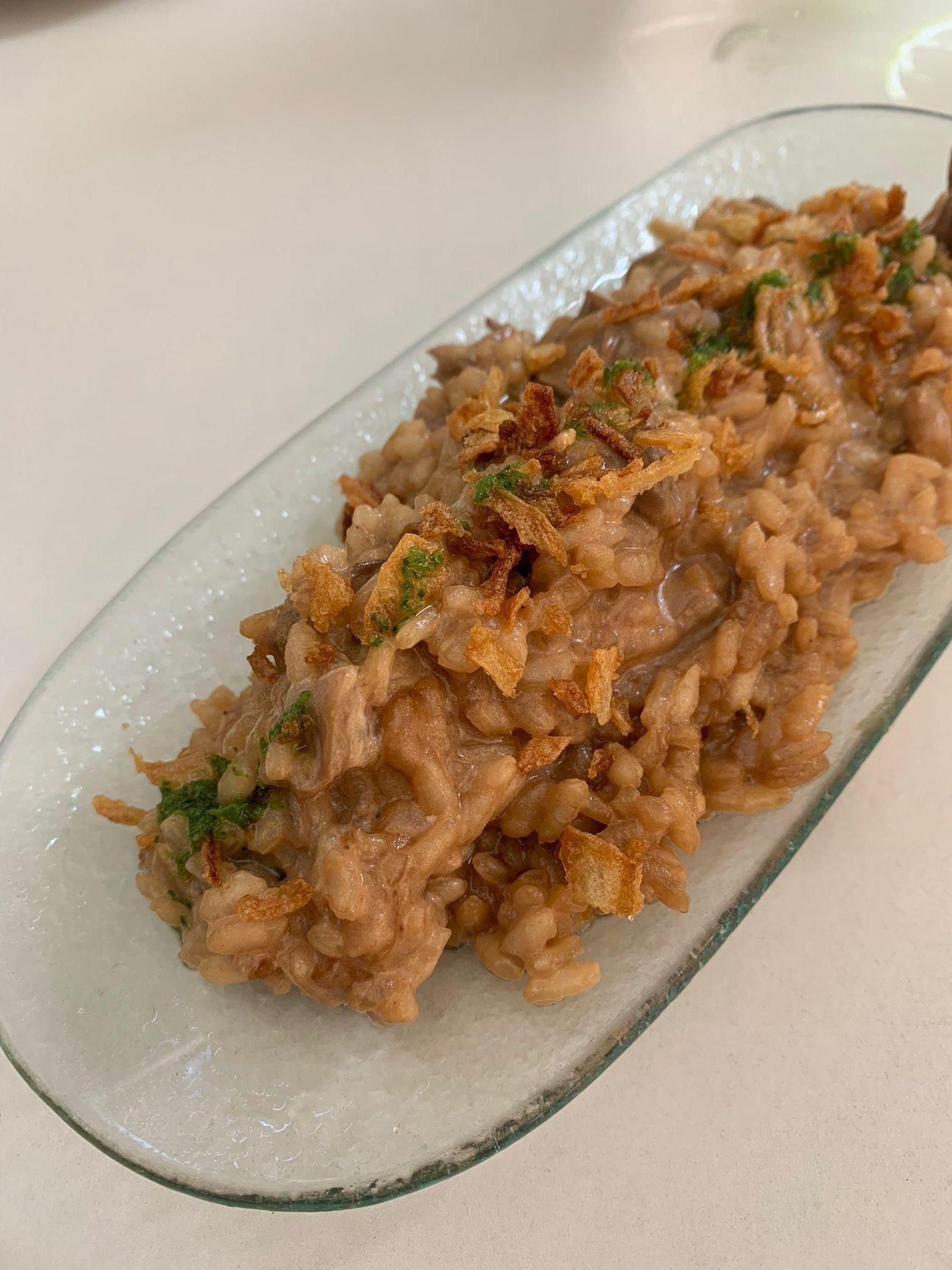 Risotto de setas