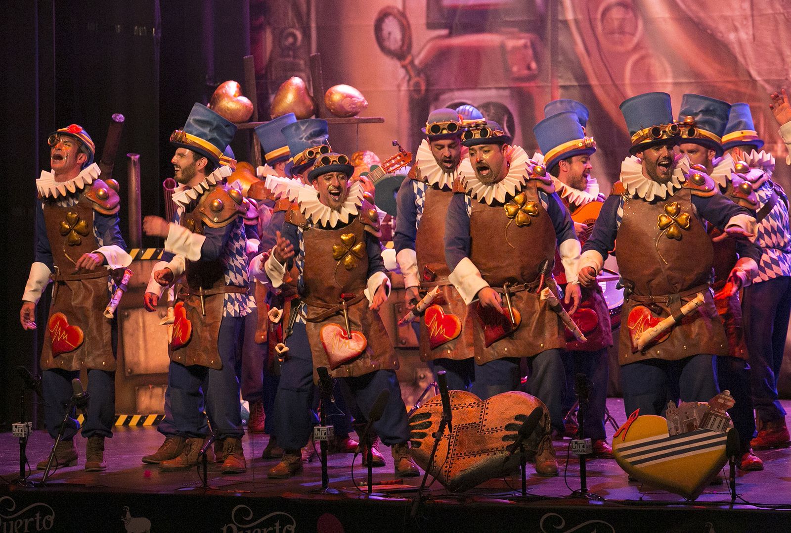 Las Imágenes del Carnaval Colombino: Primera fase de Semifinales