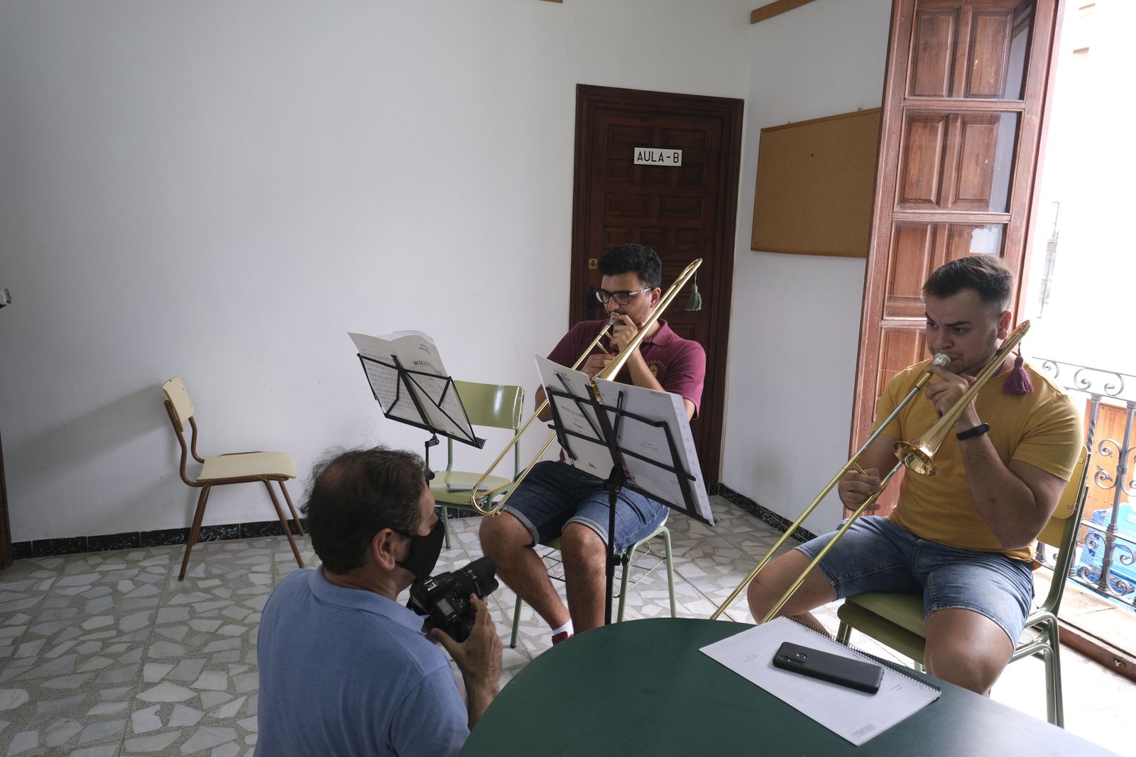Primer día de cursos en el Festival de Música Renacentista y Barroca de Vélez Blanco 2021.