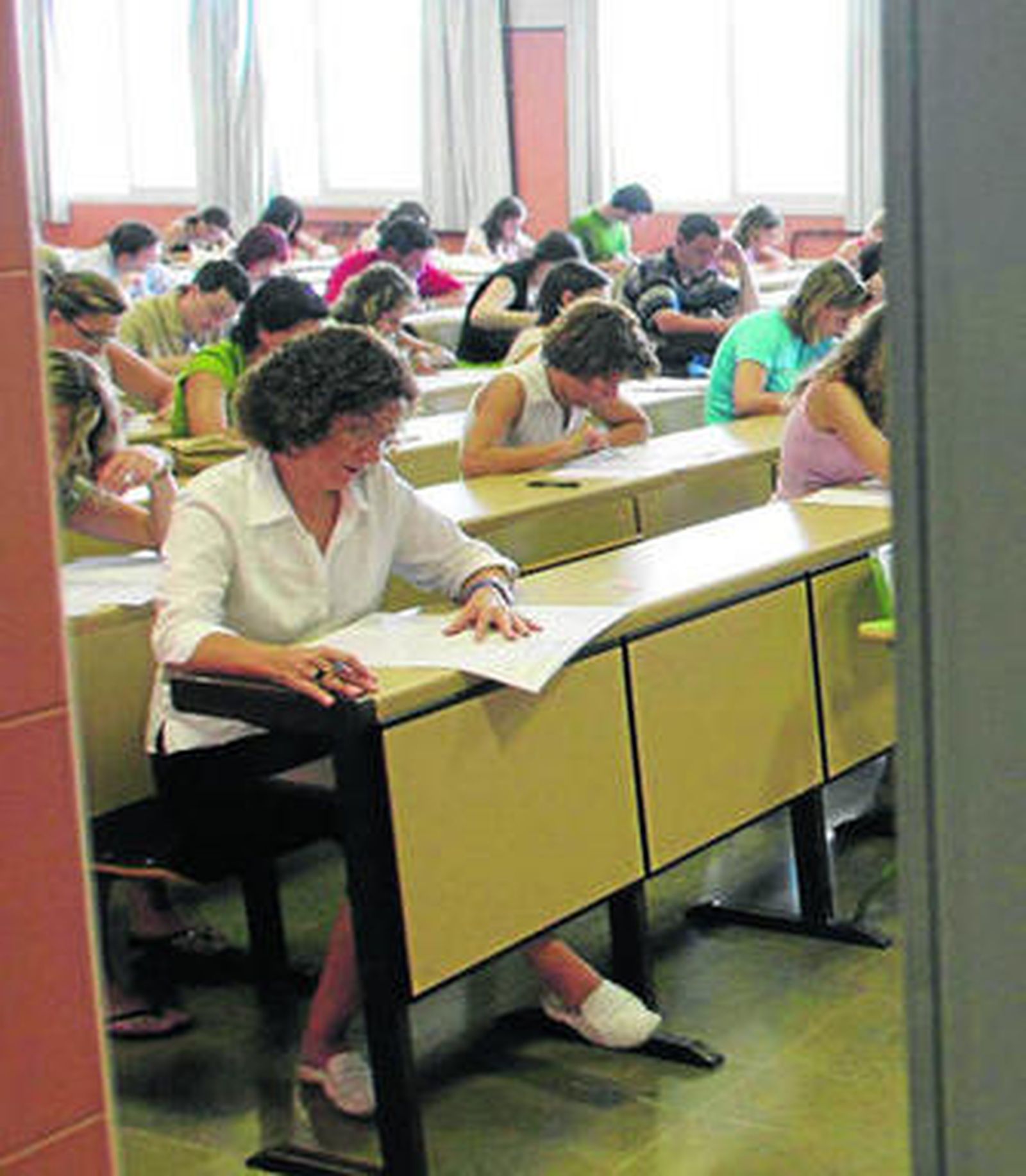 Opositores en una convocatoria anterior.