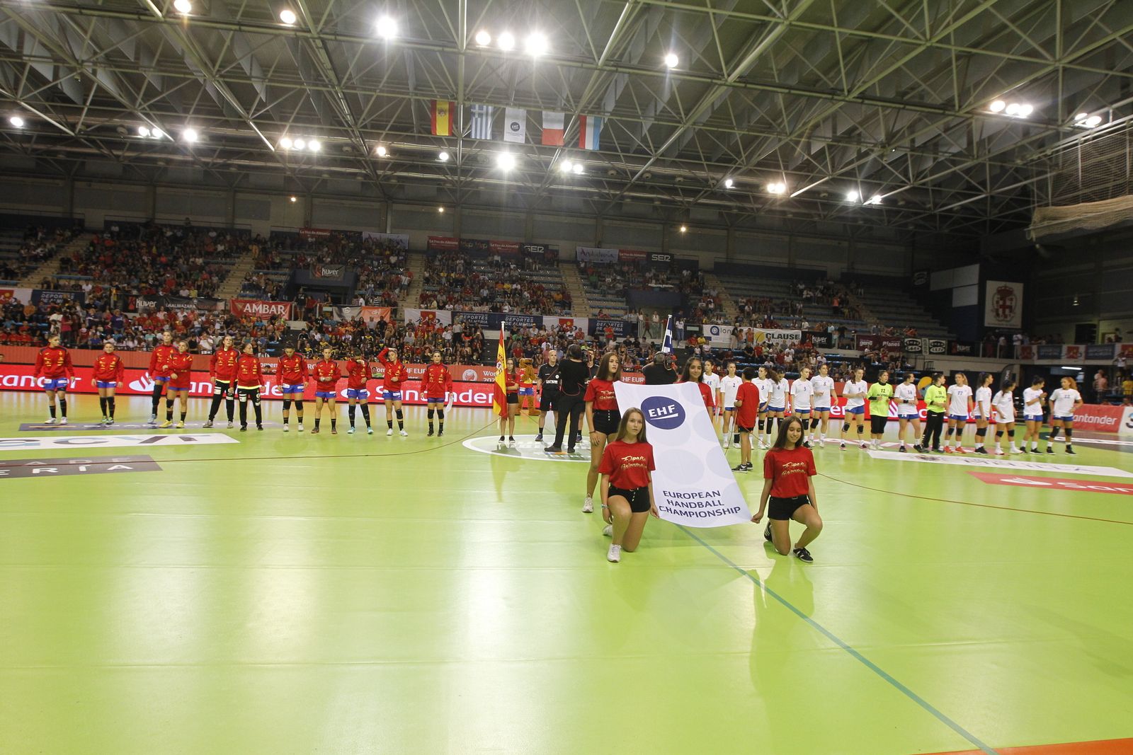 Fotogalería España-Grecia. Balonmano Femenino, fase clasificación Euro 2020