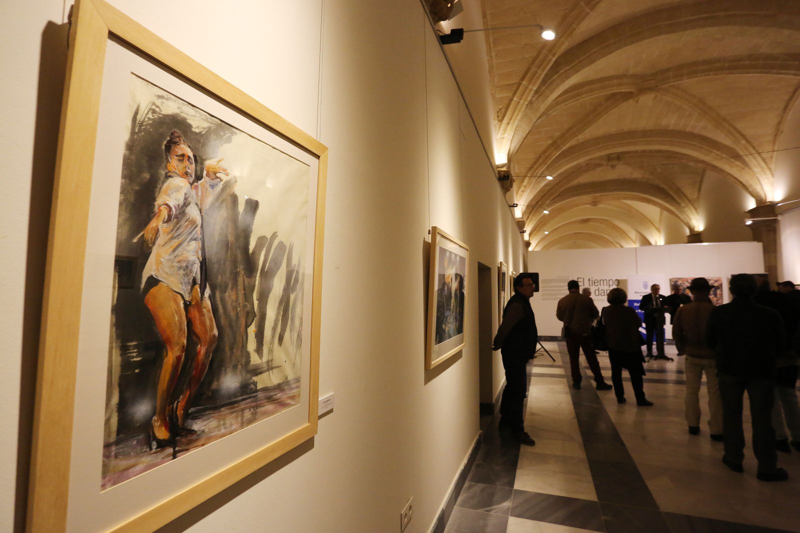 Exposición de Juan Carmona titulada El Tiempo y La Danza en los Claustros de Santo Domingo dentro de los actos paralelos del Festival de Jerez 2020