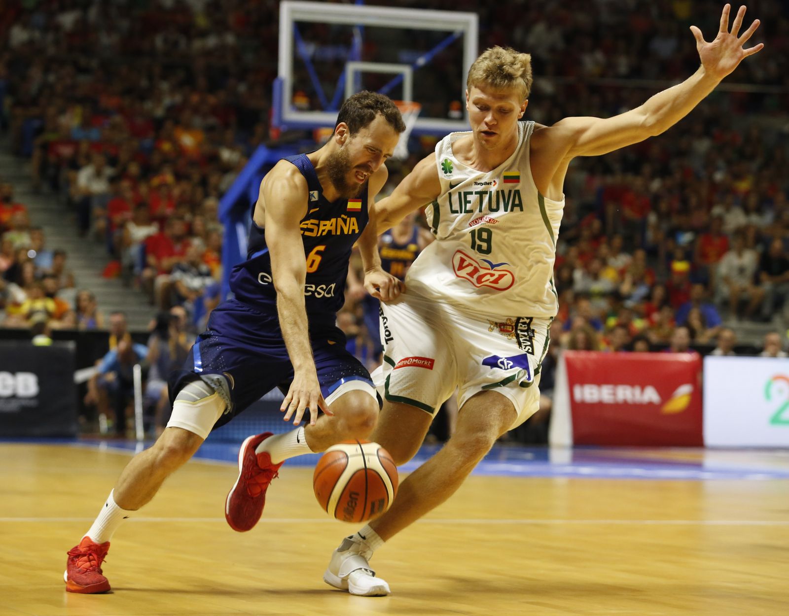 Sergio Rodríguez y Kuzminskas.