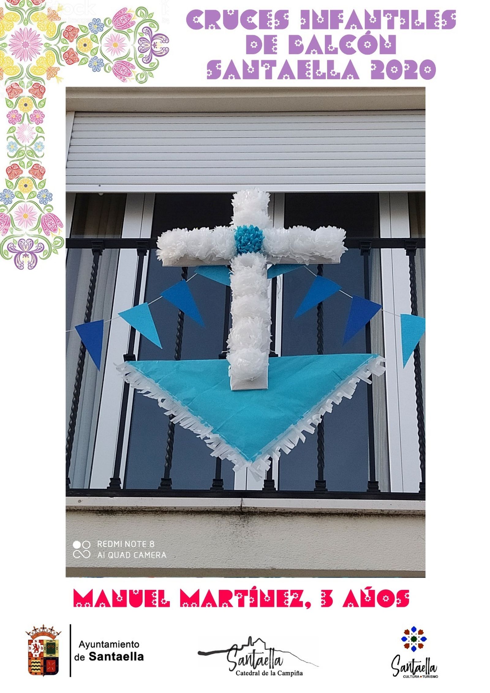 Así son las Cruces de Mayo de los niños de Santaella