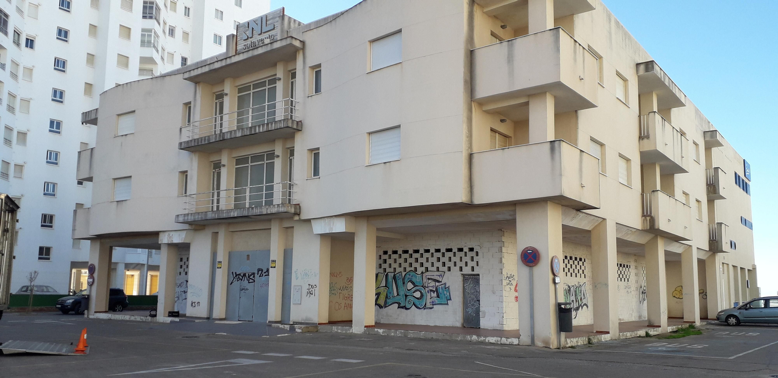 Una imagen del edificio Caype, junto al paseo marítimo de Valdelagrana.