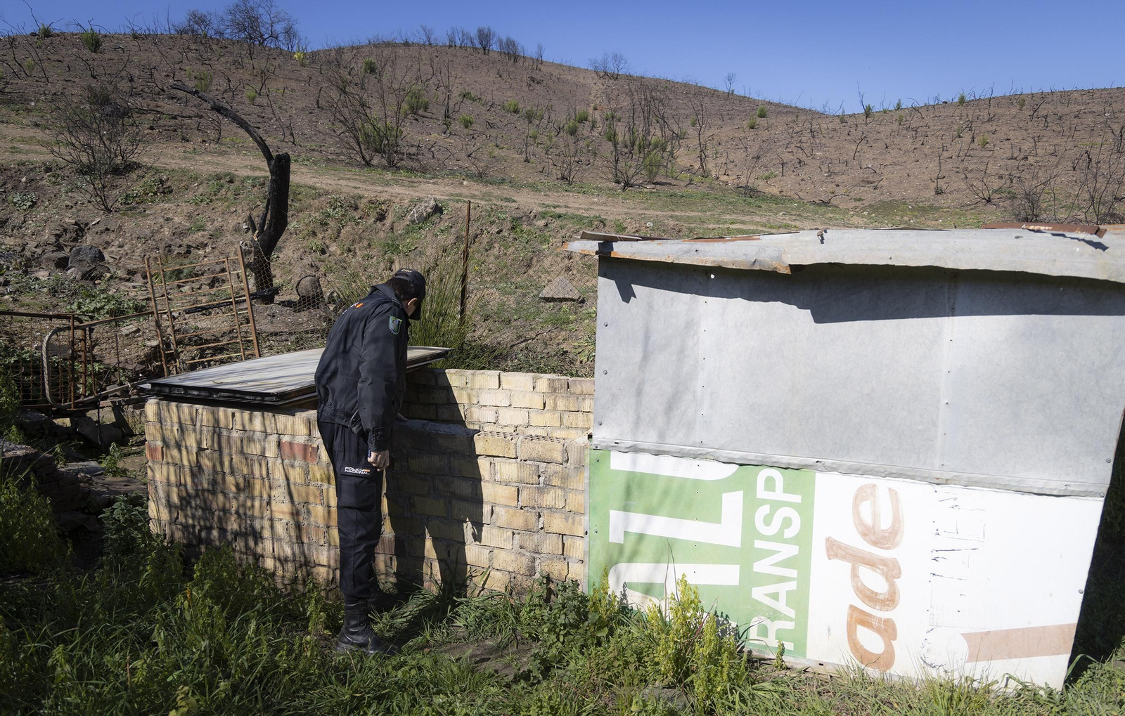 Inspección en un pozo, en una imagen de archivo.