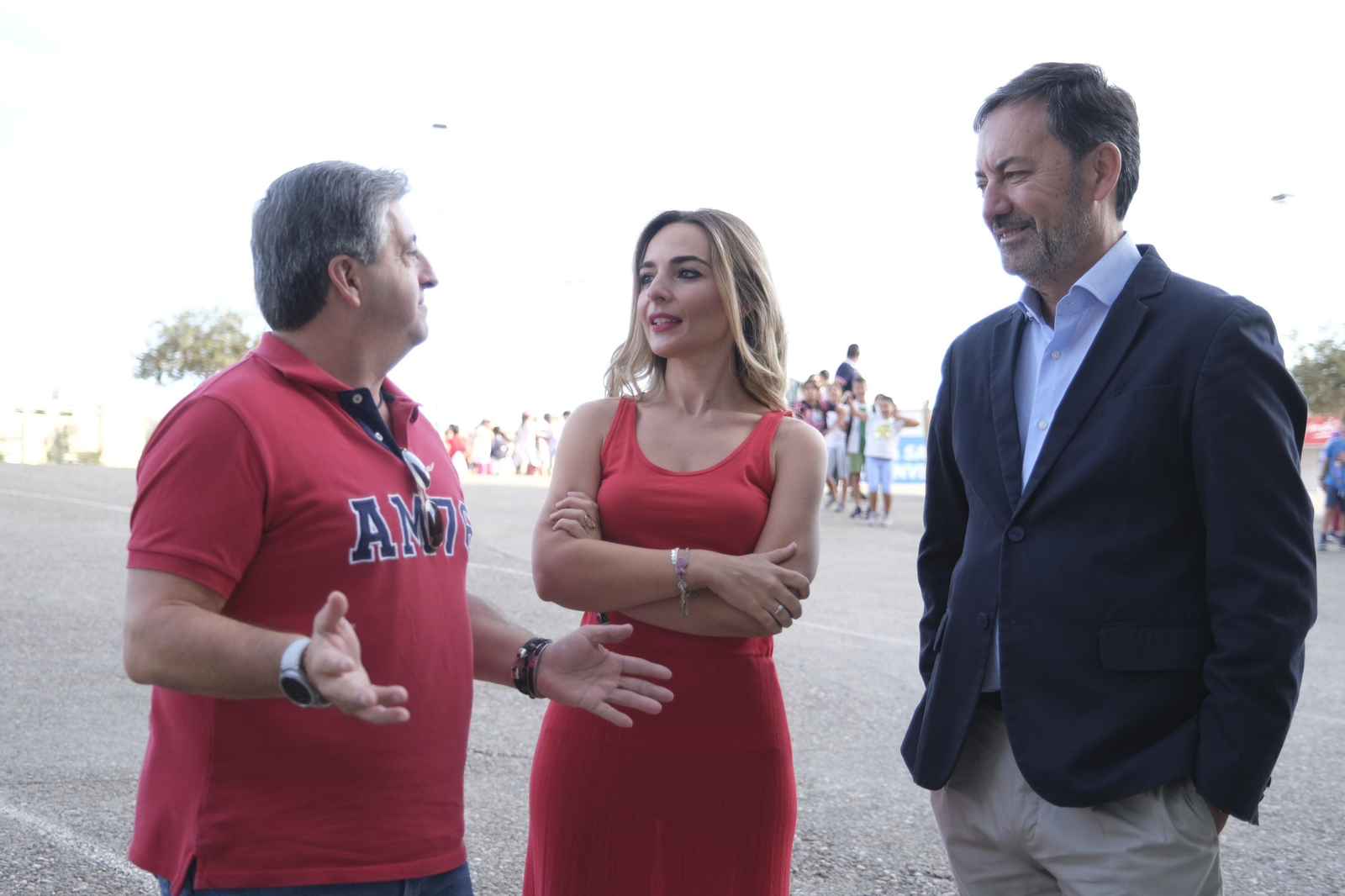Las mejores imágenes de la primera clase del Aula Blanquiverde del Córdoba CF