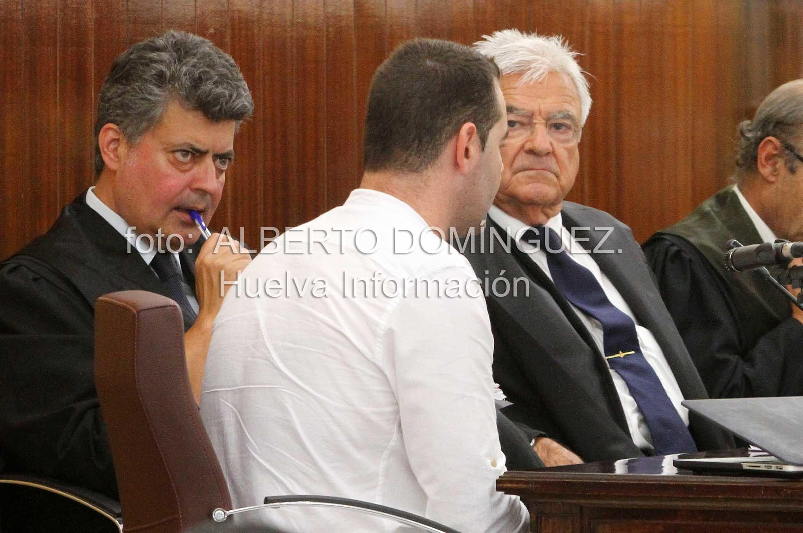 Imágenes de la declaración del acusado por el doble homicidio de Almonte.