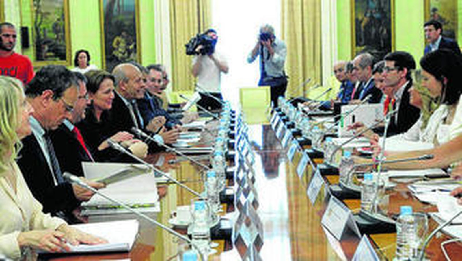 Imagen de la Conferencia Sectorial de Política Universitaria presidida por José Ignacio Wert.