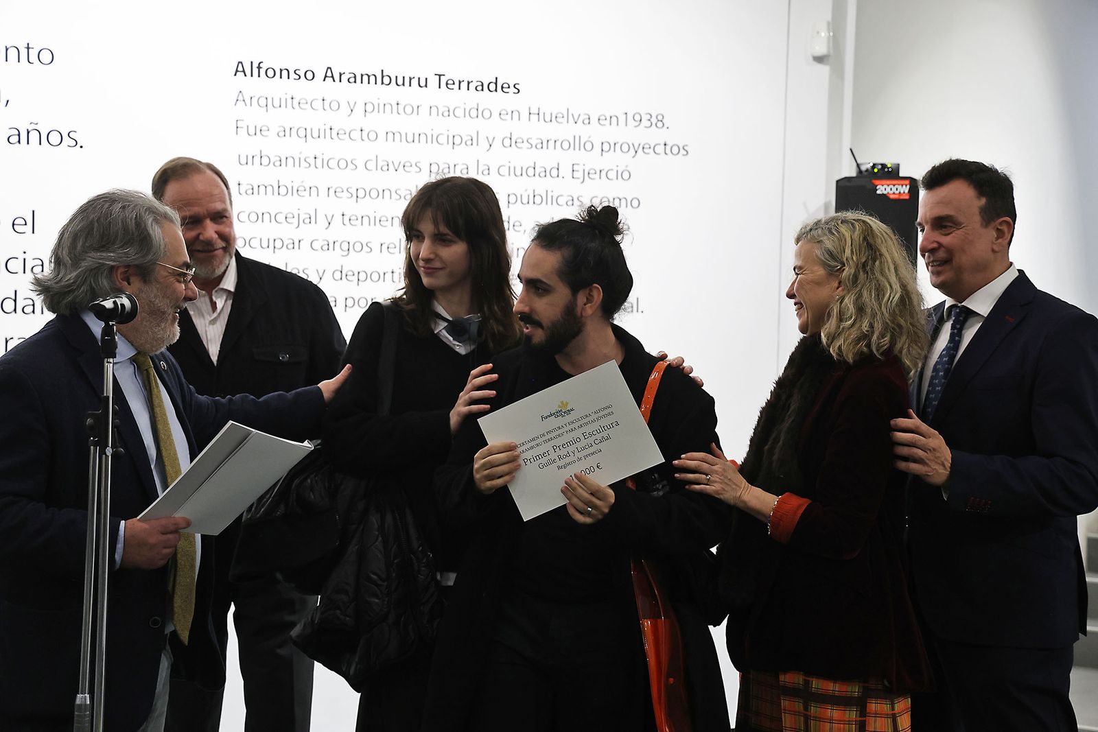 Exposición y entrega de premios del I Certamen de Pintura y Escultura Alfonso Aramburu