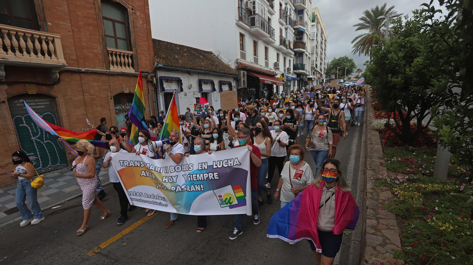 Fotos de la quinta manifestación del Orgullo LGTBI en Algeciras