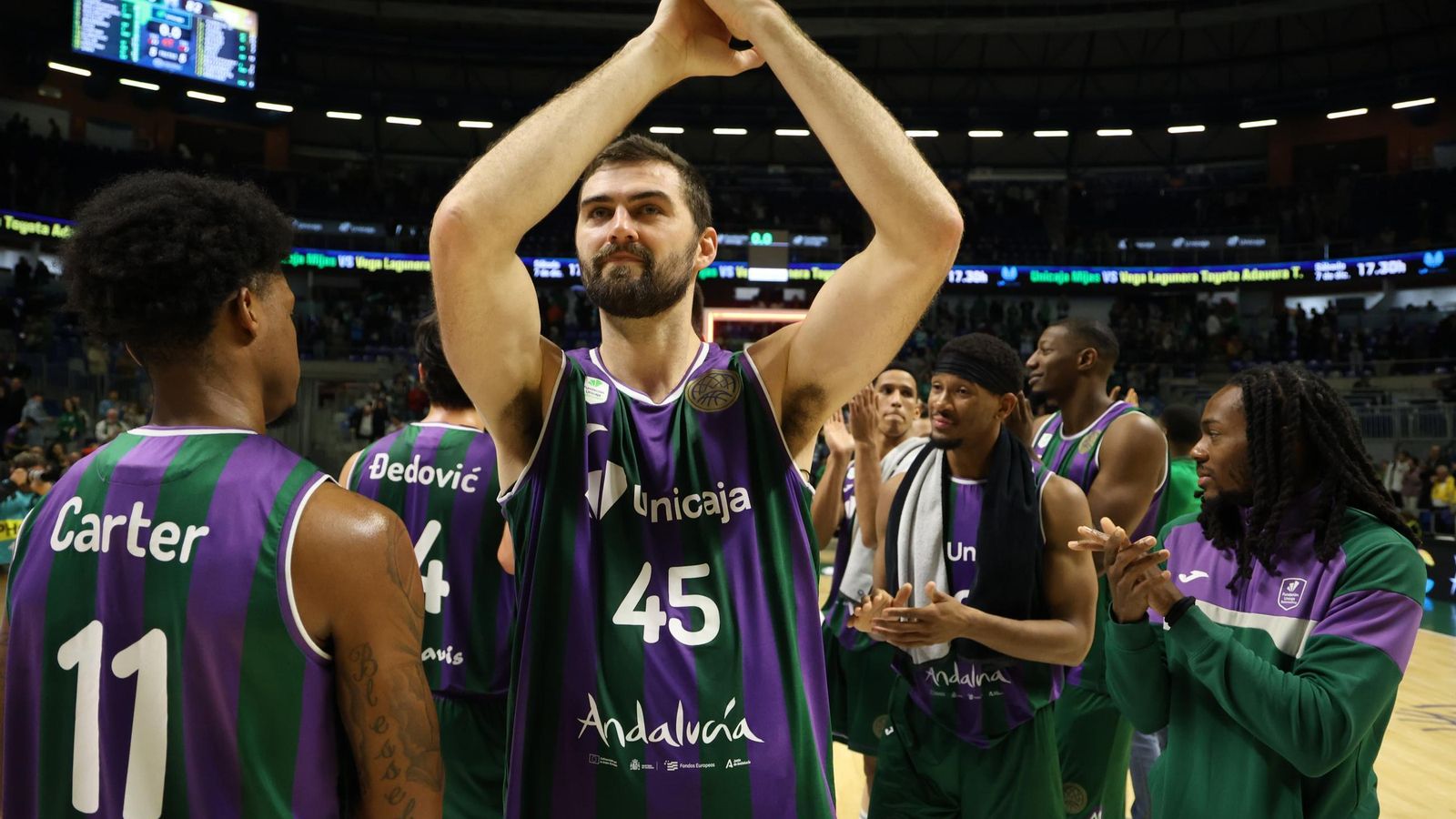 El Unicaja - Filou Oostende de BCL, en fotos