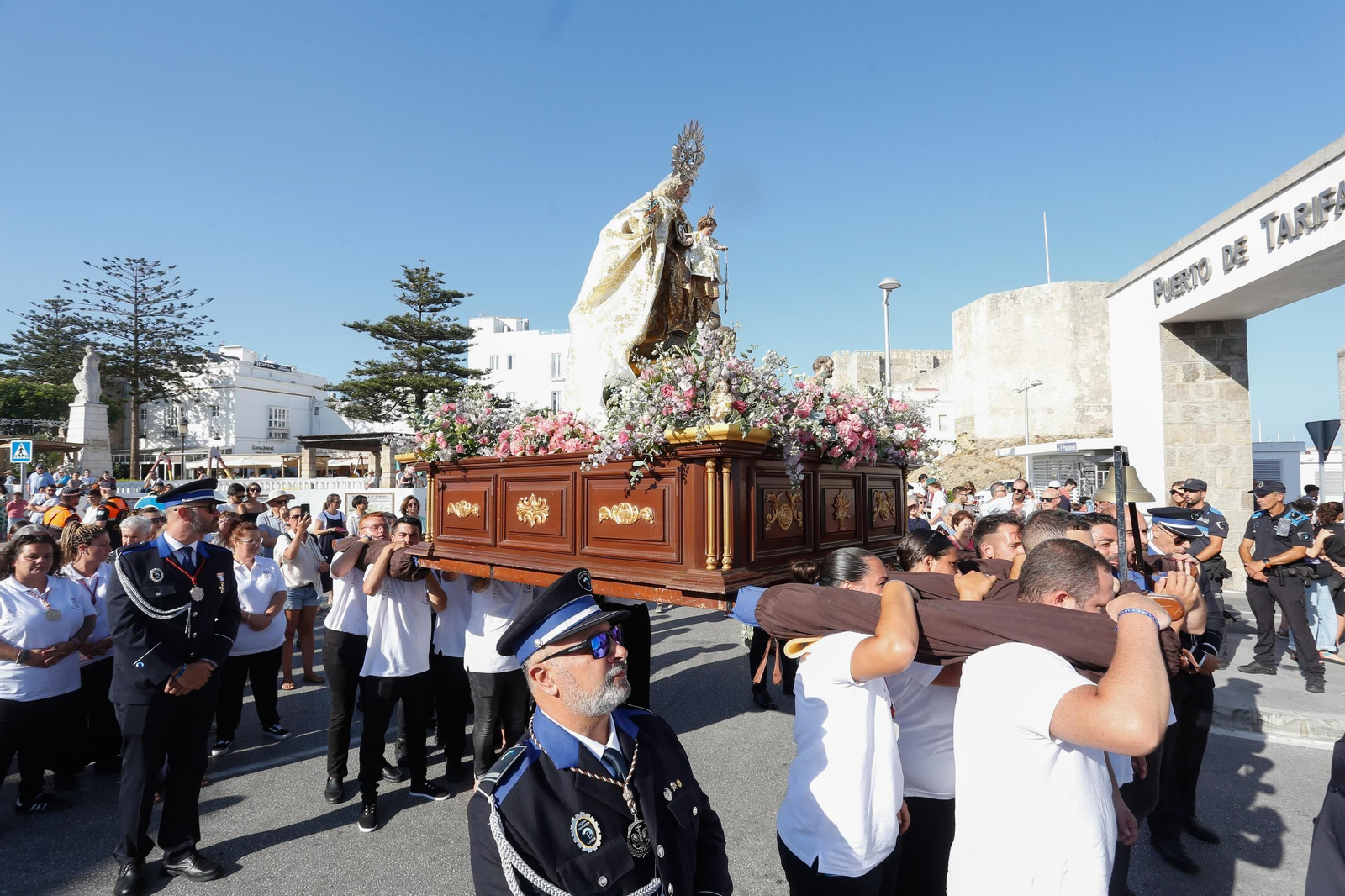 Fotos de la procesión de la Virgen del Carmen en Tarifa