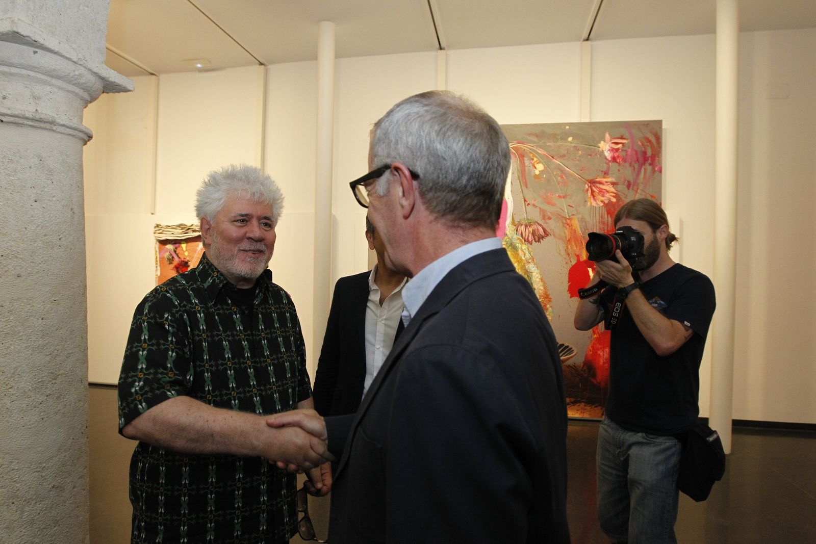 Fotogalería visita Pedro Almodóvar al CAF Almería