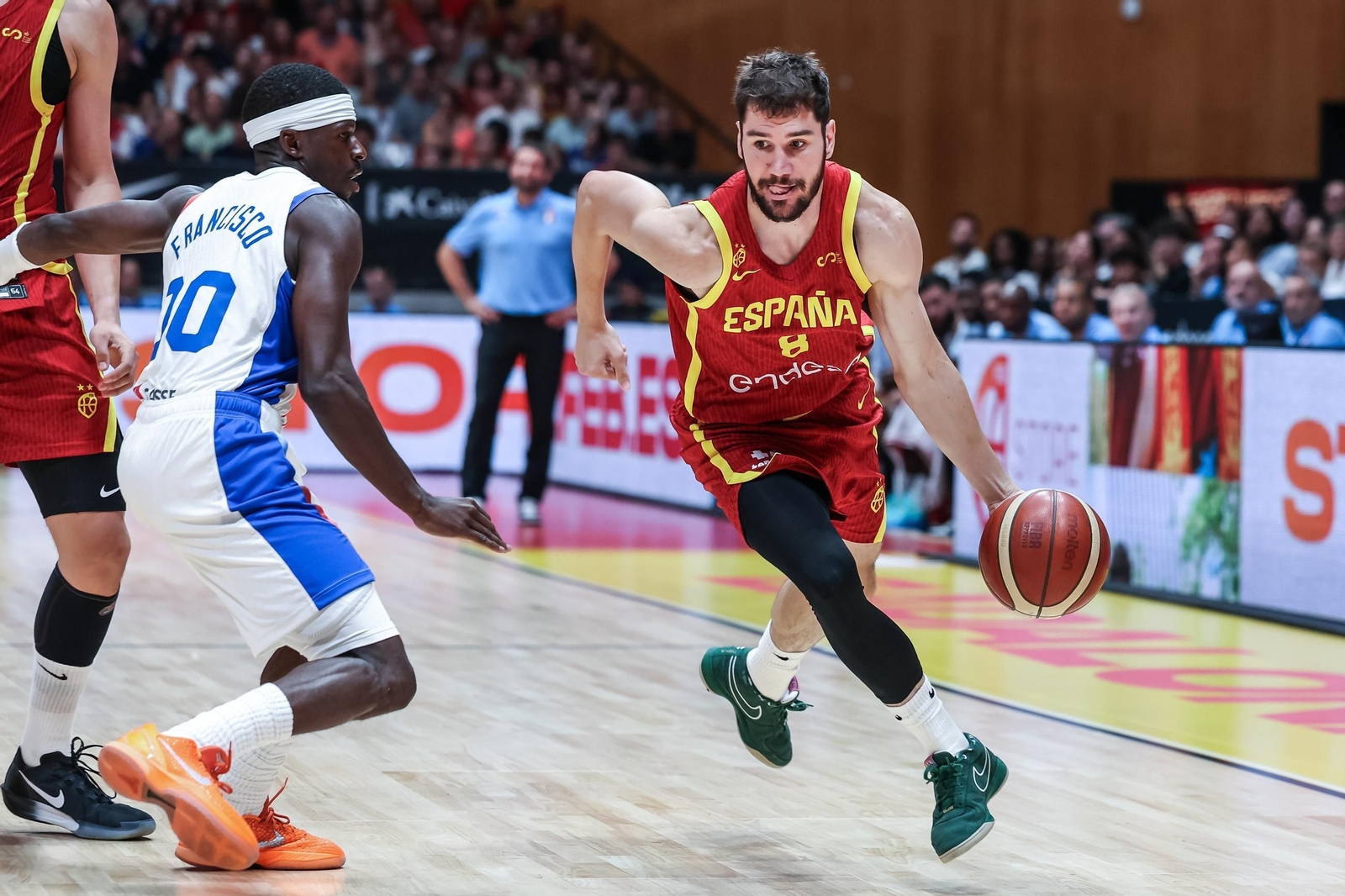 Las fotos del España - Francia de baloncesto