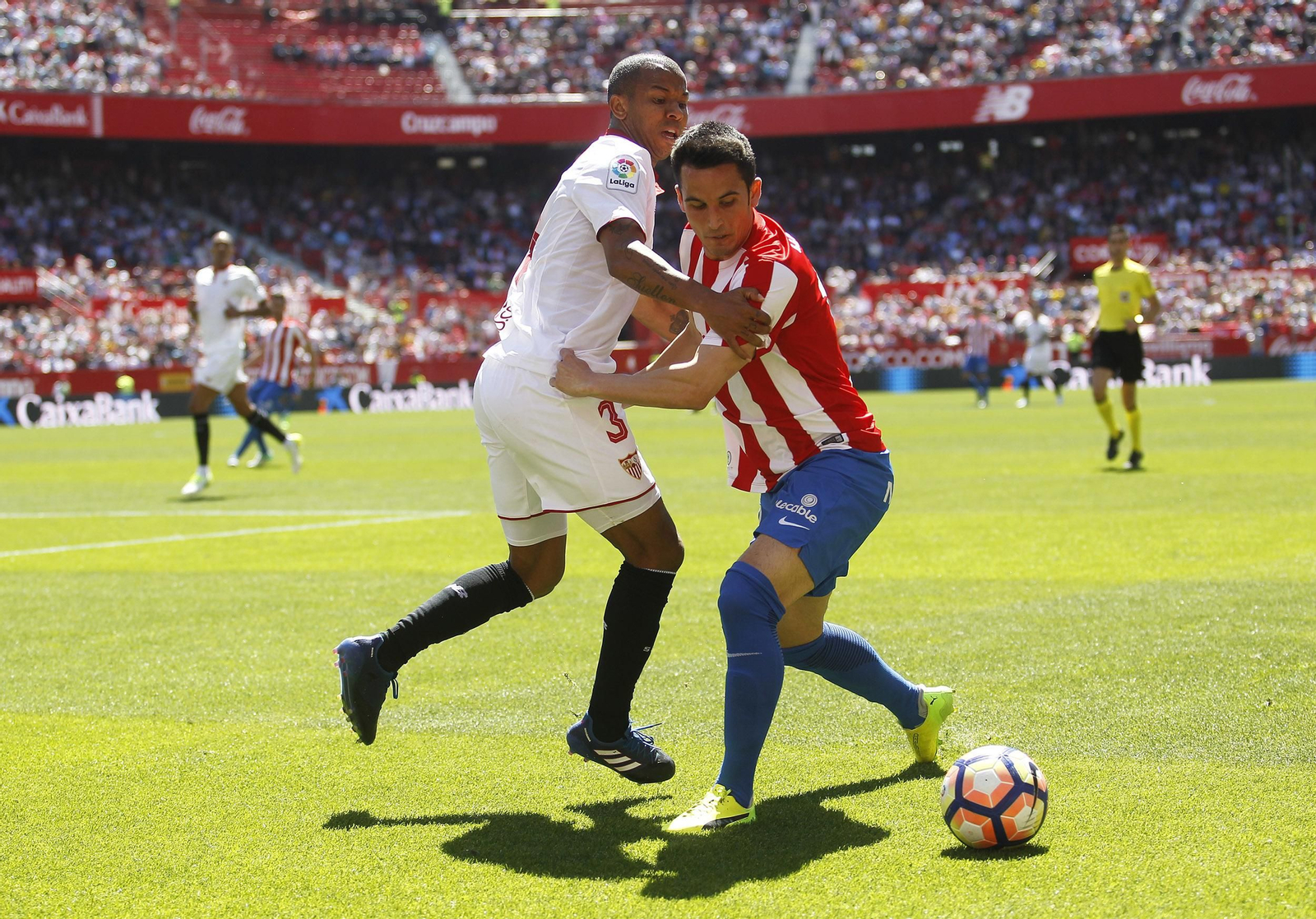 Las imágenes del Sevilla-Sporting