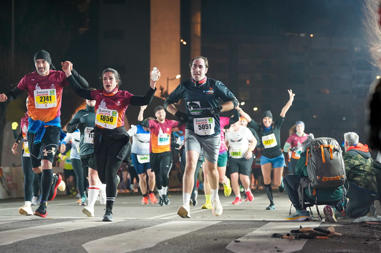 En imágenes: búscate en tu llegada a meta de la Carrera de San Antón 2026 (14)